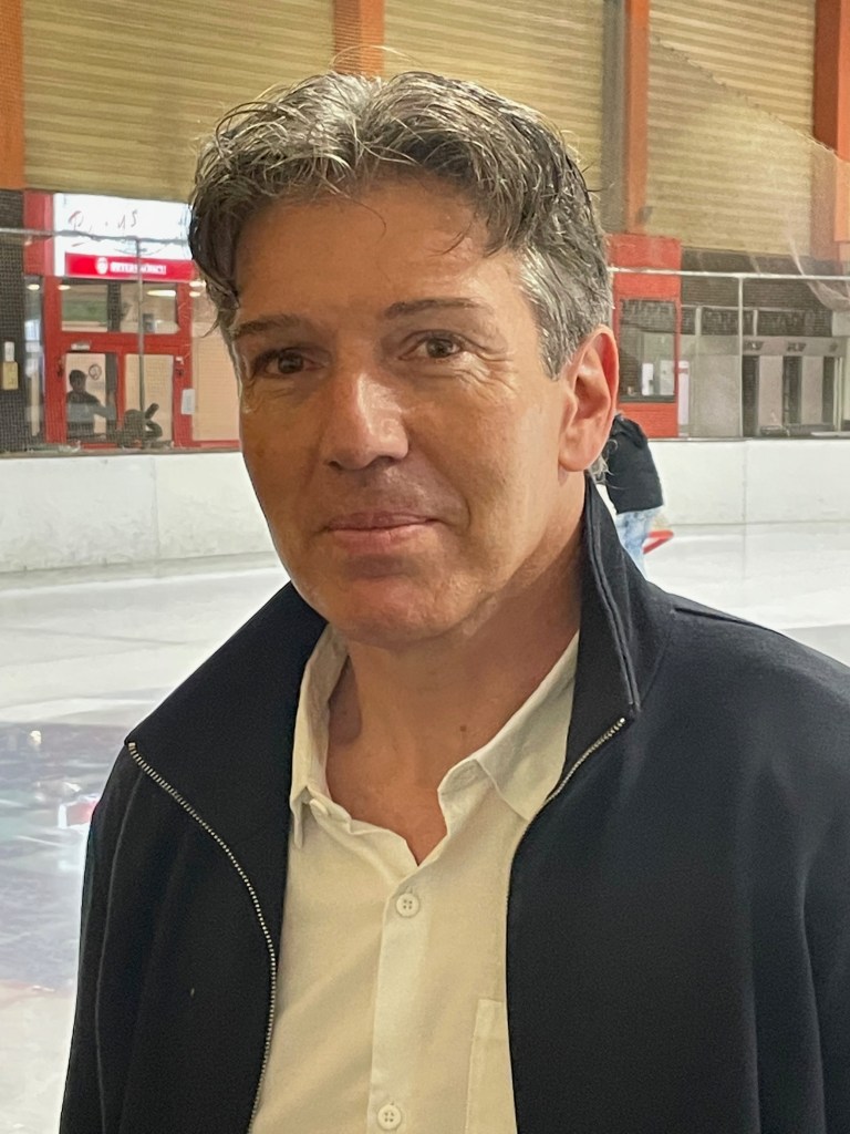Uwe Krupp, Headcoach der Kölner Haie und Schirmherr des 4. Andreas Gruchot Girls Turnier.