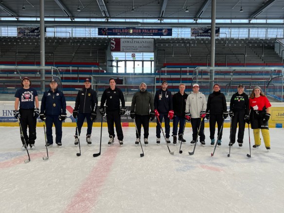 Die Trainer beim Camp von GirlsEishockey.de in Heilbronn