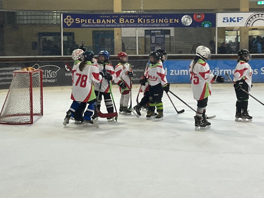 U9 beim Turnier in Schweinfurt 2025.