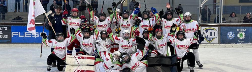 U11 GirlsEishockey am 22.3.2025 in Schweinfurt