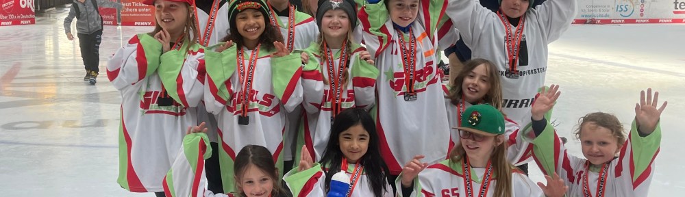 Ein hervorragender 9. Platz für die U9 von GirlsEishockey.de beim Osterturnier 2025 der Löwen Frankfurt.